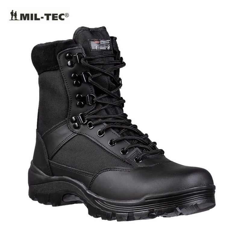 ANFIBI MILITARI tactical boot con cerniera laterale MILTEC