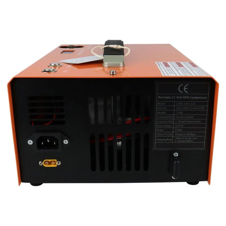 COMPRESSORE PER PCP 300 BAR PORTATILE 12/220V