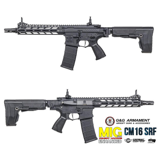 FUCILE ELETTRICO CM16 SRF 9" M-LOK MIG MOSFET ETU G&G