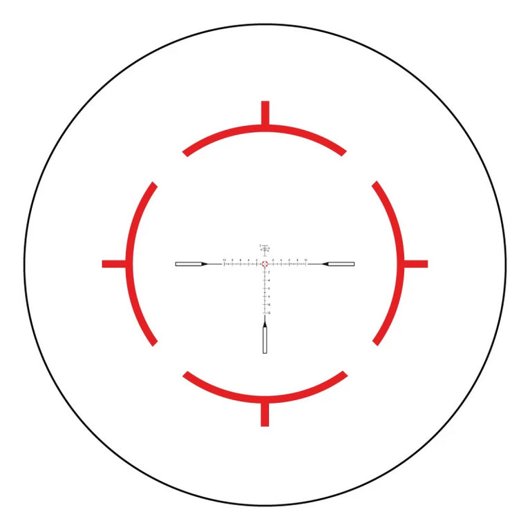 ottica Continental x10 1-10x28 ED vector optics