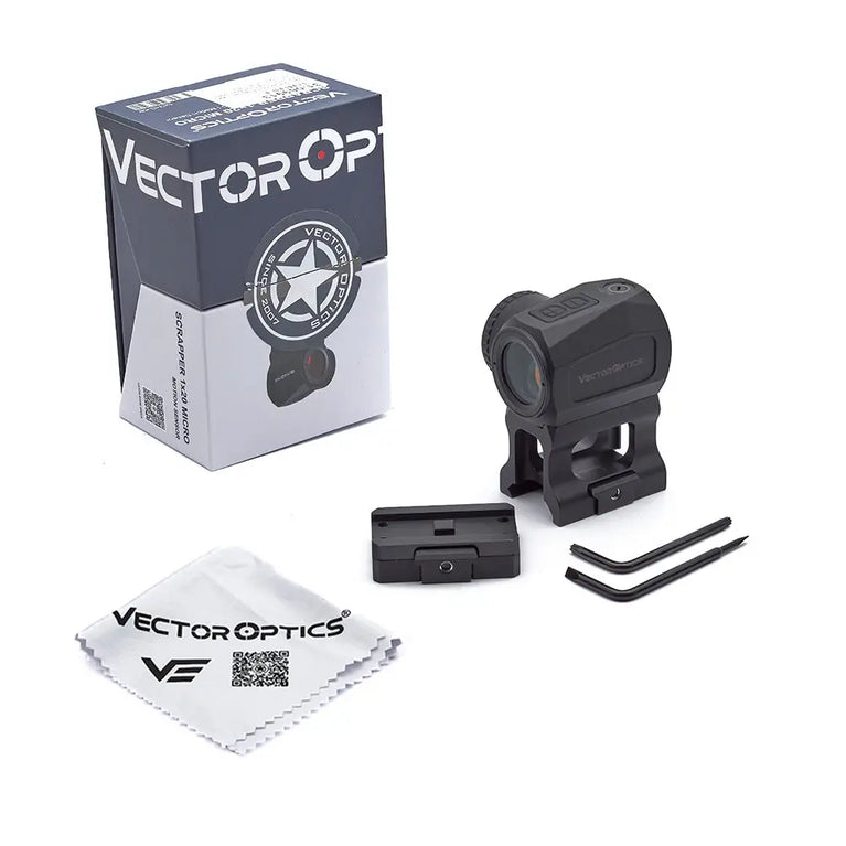 MIRINO RED DOT SCRAPPER 1X20 MICRO VECTOR OPTICS