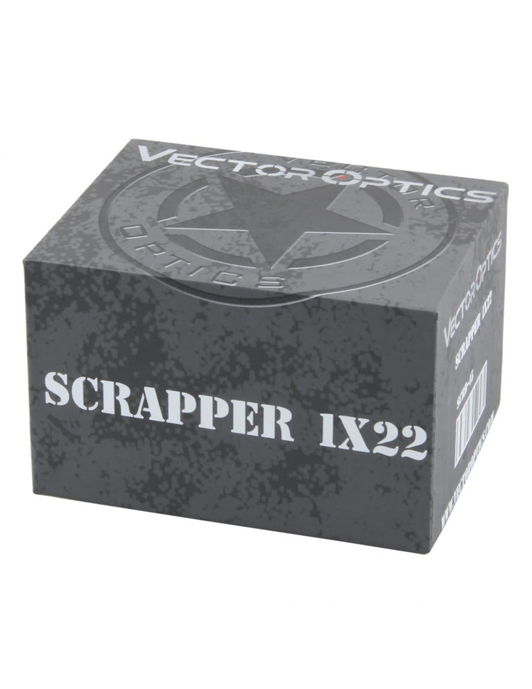 RED DOT SCRAPPER 1X22 VECTOR OPTICS