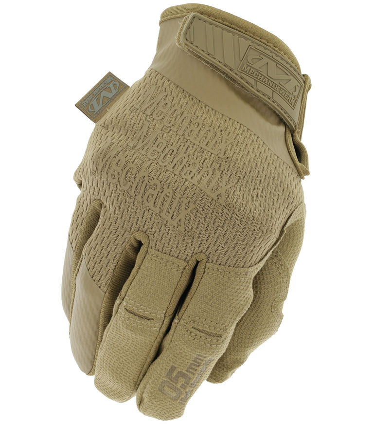 GUANTI TATTICI DA TIRO SPORTIVO SPECIALTY 0.5MM COYOTE MECHANIX