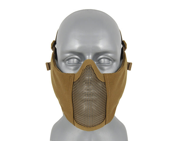 MASCHERA PROTETTIVA V. 3.0 IN ACCIAIO E TESSUTO COYOTE WOSPORT