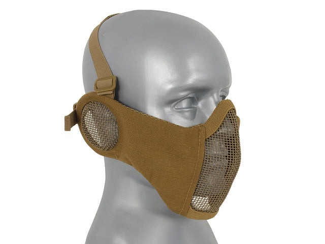 MASCHERA PROTETTIVA V. 3.0 IN ACCIAIO E TESSUTO COYOTE WOSPORT