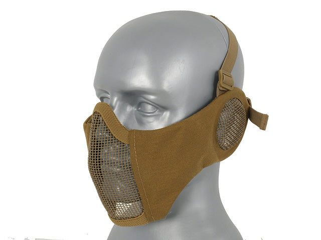 MASCHERA PROTETTIVA V. 3.0 IN ACCIAIO E TESSUTO COYOTE WOSPORT