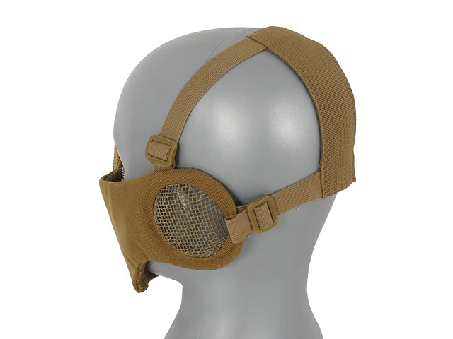 MASCHERA PROTETTIVA V. 3.0 IN ACCIAIO E TESSUTO COYOTE WOSPORT