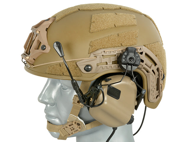 CUFFIA ELEWTTRONICA MH32H PER FAST HELMET COYOTE EARMOR