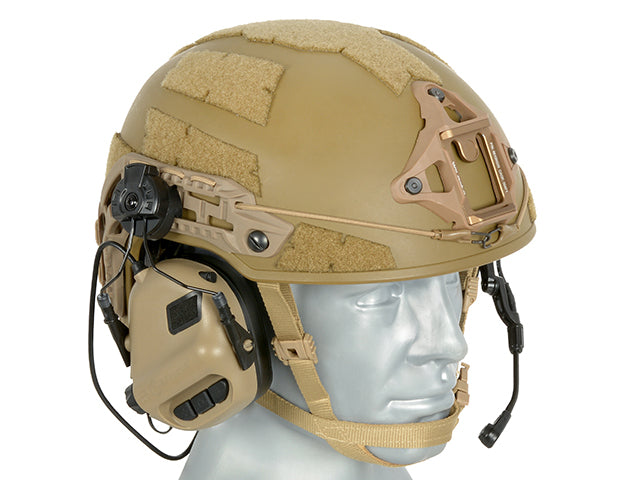 CUFFIA ELEWTTRONICA MH32H PER FAST HELMET COYOTE EARMOR