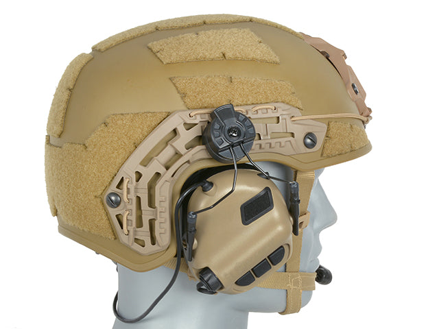 CUFFIA ELEWTTRONICA MH32H PER FAST HELMET COYOTE EARMOR