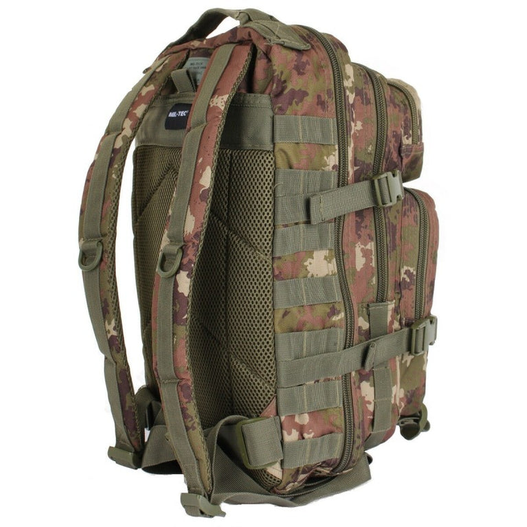 Zaino US ASSAULT PACK SM colore vegetato 20 LT MILTEC