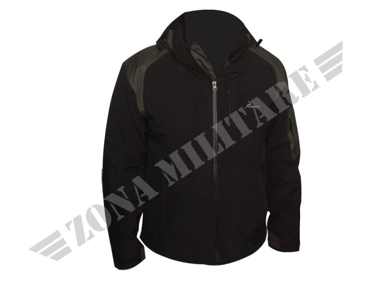 Softshell Konustex Ardito Colore Nero Impermeabile