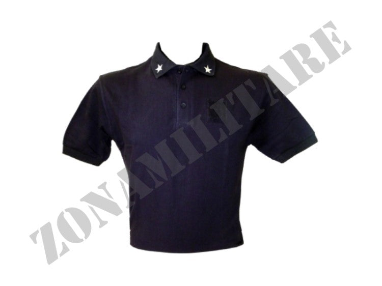 Polo Marina Militare Blu Navy A Manica Corta