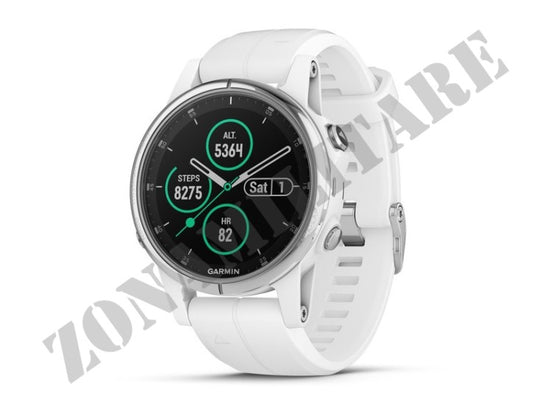 Orologio Fenix 5S Plus Sapphire White Con White Band Garmin