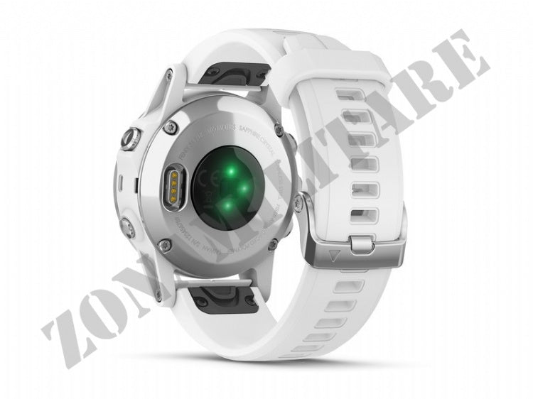 Orologio Fenix 5S Plus Sapphire White Con White Band Garmin