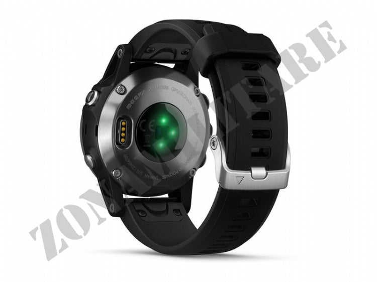 Orologio Fenix 5S Plus Silver Con Black Band Garmin