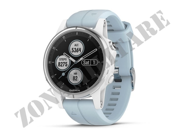 Orologio Fenix 5S Plus Bianco Con Cinturino Schiuma Del Mare Garmin