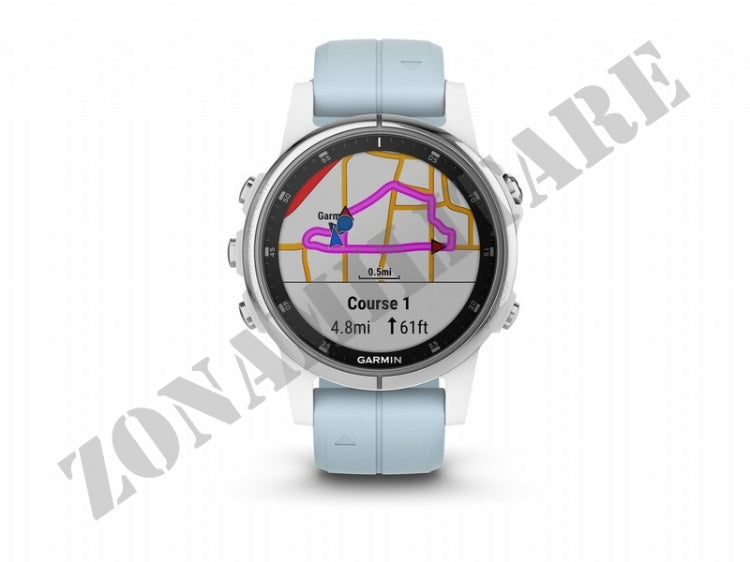 Orologio Fenix 5S Plus Bianco Con Cinturino Schiuma Del Mare Garmin