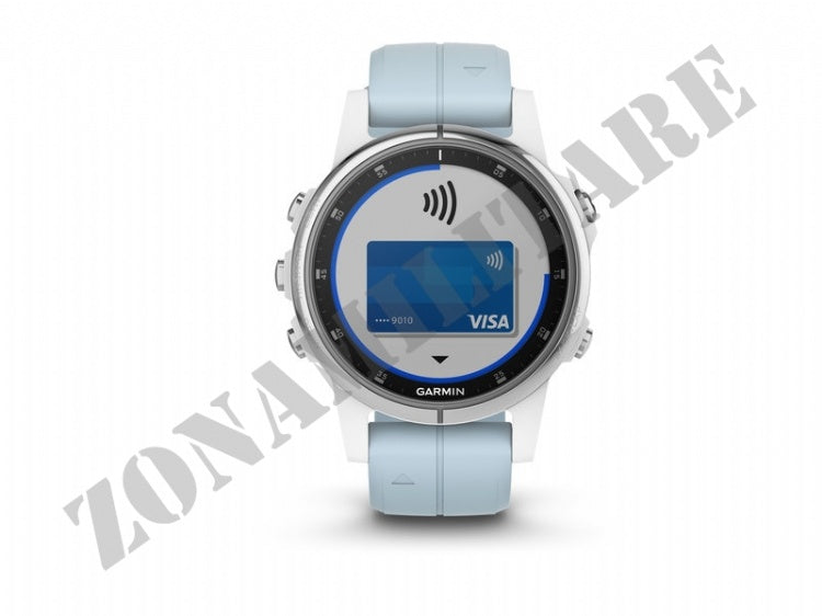 Orologio Fenix 5S Plus Bianco Con Cinturino Schiuma Del Mare Garmin