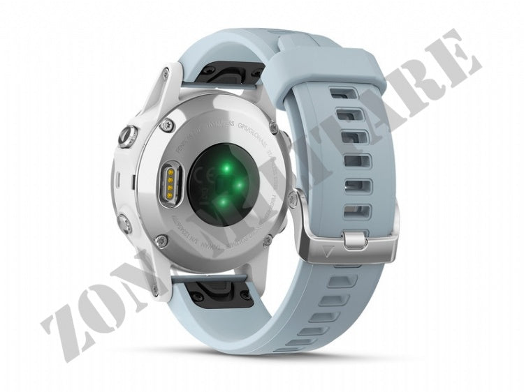 Orologio Fenix 5S Plus Bianco Con Cinturino Schiuma Del Mare Garmin