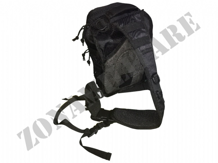 Monospalla Lc Nero Con Molle A Taglio Laser Openland