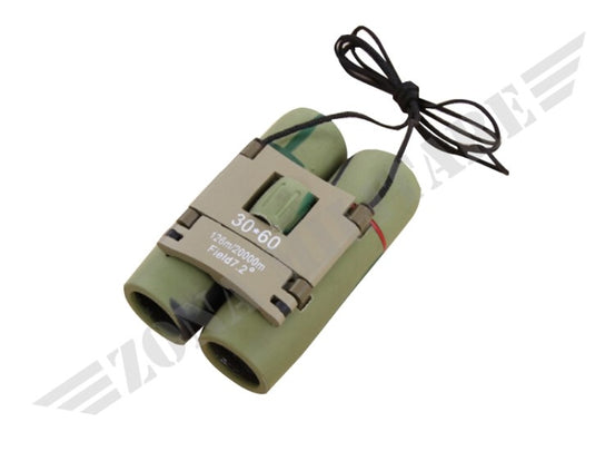 Mini Binocolo Con Regolazione Zoom 30X60 Camo