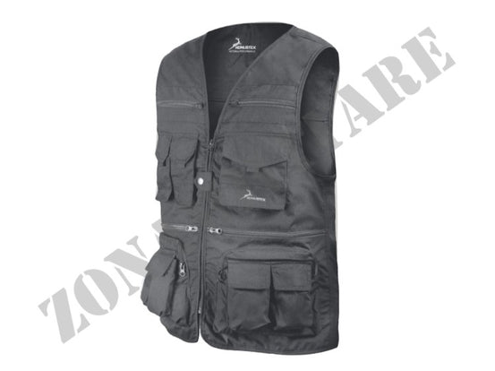 Gilet Multitasche Demox Konustex Colore Grigio