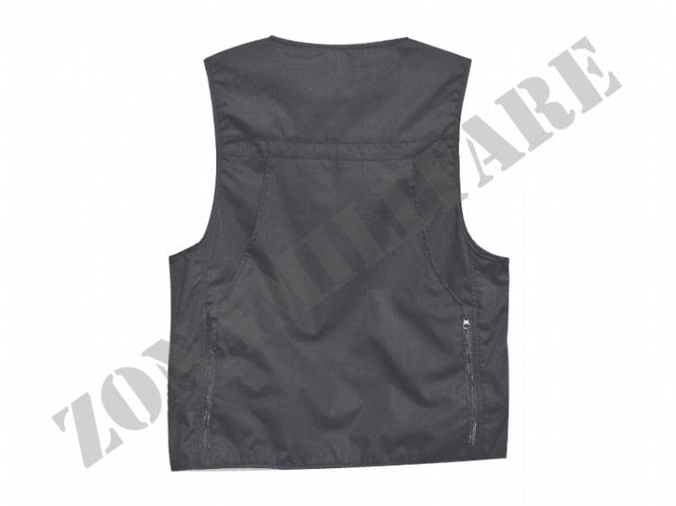 Gilet Multitasche Demox Konustex Colore Grigio