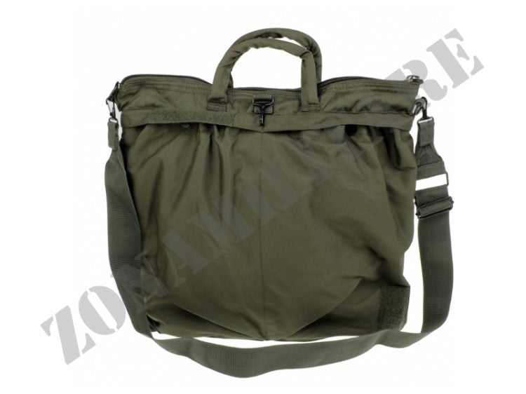 Borsa Porta Casco Con Tracolla VERDE Sbb