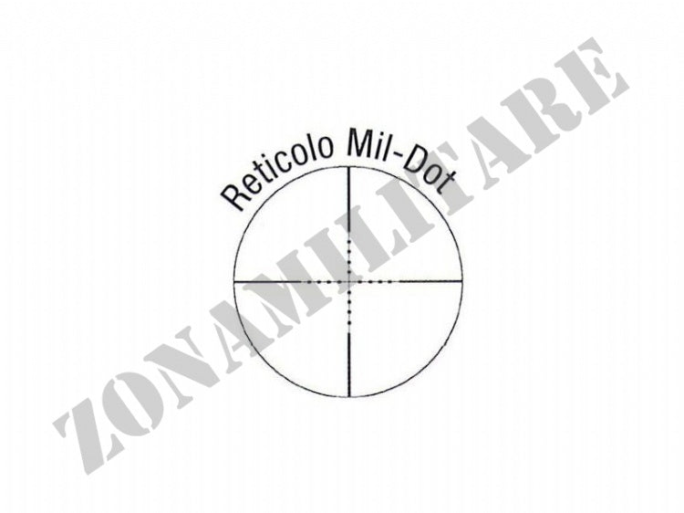 Ottica Konuspro 6X-24X44 Zoom Riflescope Con Reticolo Mildot