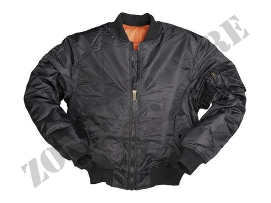 Giacca Miltec Bomber Ma1 Pes Black Version