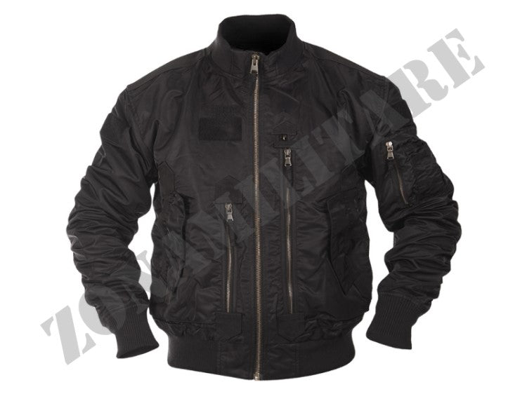 Giacca Miltec Us Tactical Fliegerjacke Black