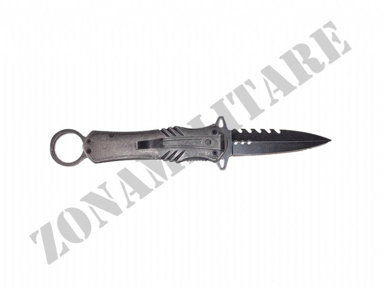 Coltello Punisher Blood Version Con Anello