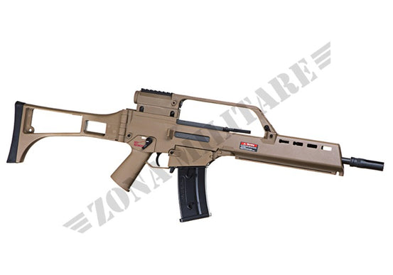 Fucile Marca Ares Modello G36K Blowback Tan