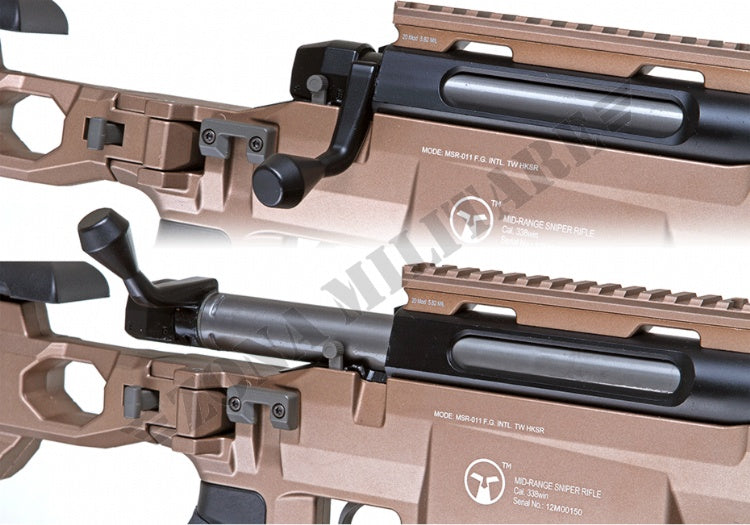 Fucile Msr 338 Bolt Action Sniper Rifle Desert Ares