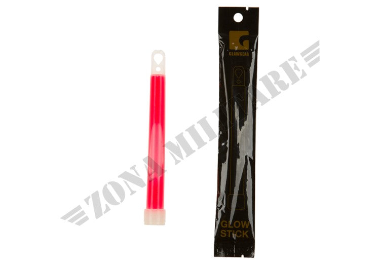 Cyalume Lightstick Red Clawgear 6 Inch