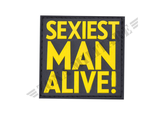 Patch Gommata Sexiest Man Alive Rubber Jtg Yellow