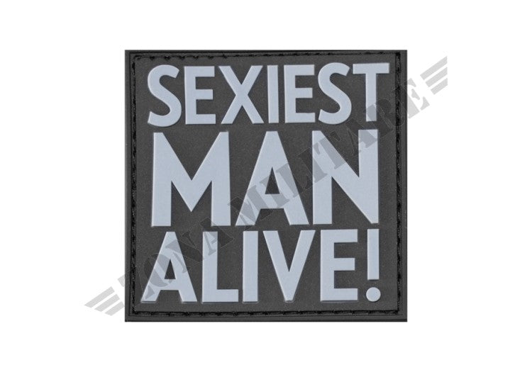 Patch Gommata Sexiest Man Alive Rubber Jtg Swat