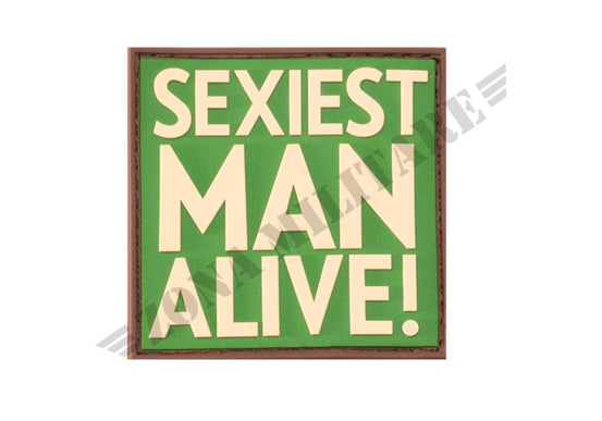 Patch Gommata Sexiest Man Alive Rubber Jtg Multicam