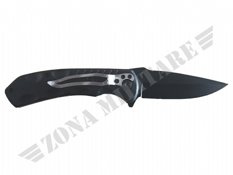 Coltello Modello Jkr 436 Black Inox Blade