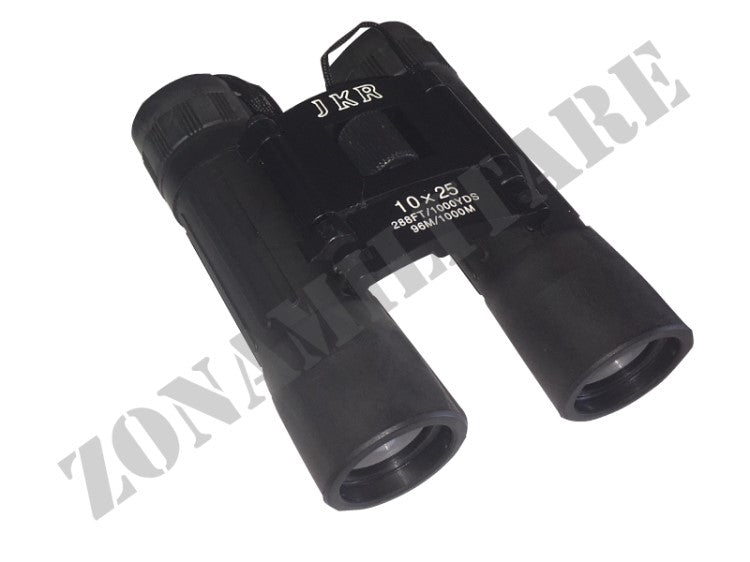 Binocolo Jkr 10X25 Colore Nero Con Fodero