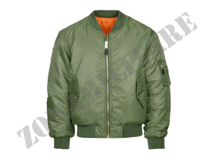 Giacca 101 Inc Bomber Ma-I Od Green Version