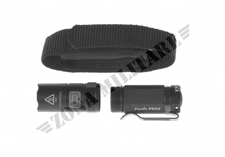 Torcia Fenix Modello Pd22 Xp-G2 R5 210 Lumen Black