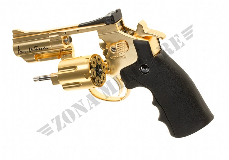 Revolver Dan Wesson 2.5 Inch Full Metal Co2 Gold