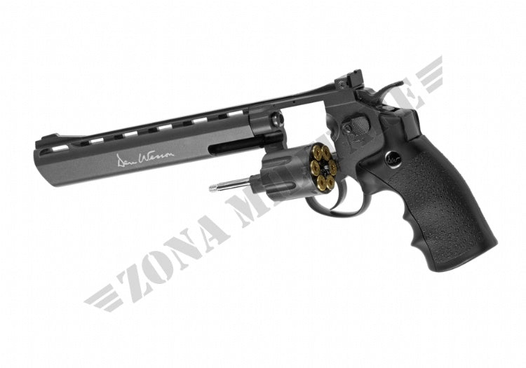 Revolver Dan Wesson 8 Inch Revolver Full Metal Co2 Black