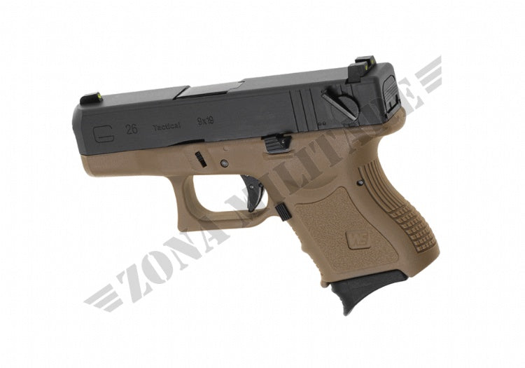 Pistola We26 Metal Version Gbb Tan