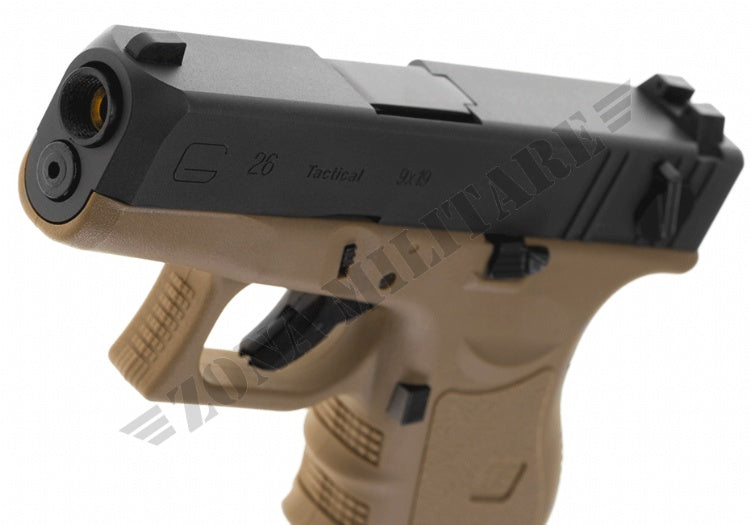 Pistola We26 Metal Version Gbb Tan