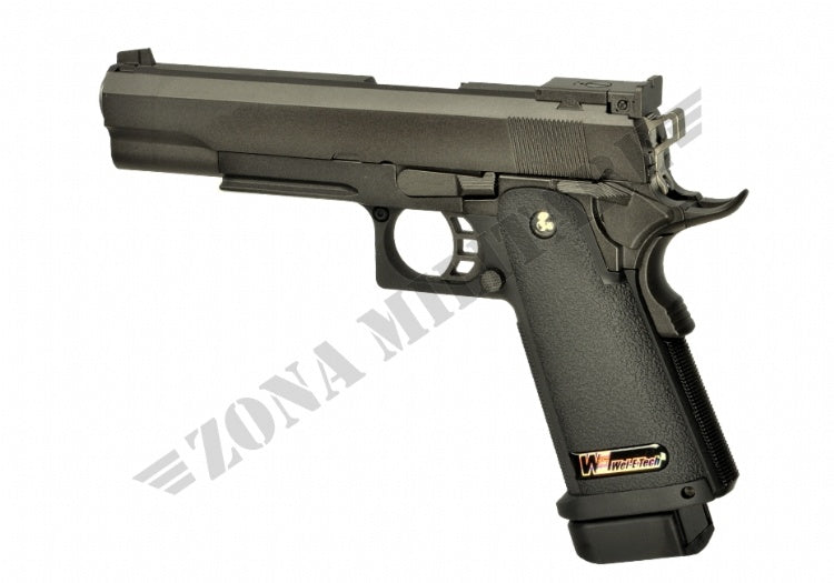 Pistola Hi-Capa 5.1 Full Metal Gbb We Black Version