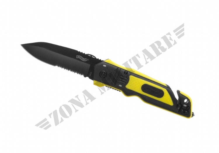 Coltello Sicurezza Resque Walther Knife Yellow Version