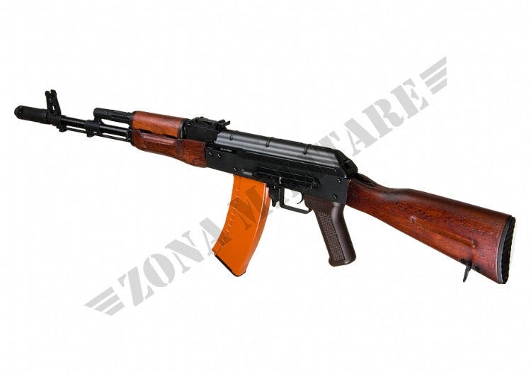 Ak74 Wood E Metal Scarrellante Aps